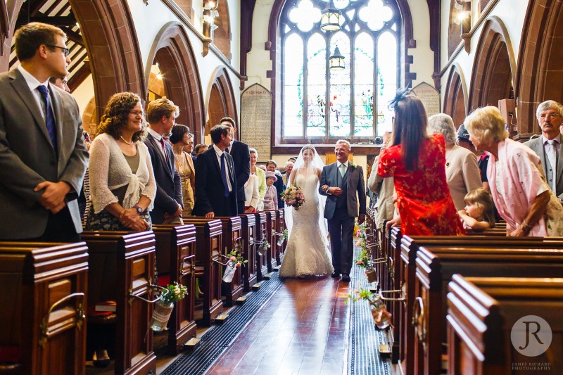 St Peter's Church Heswall Wedding- Anna &amp; Gus-16