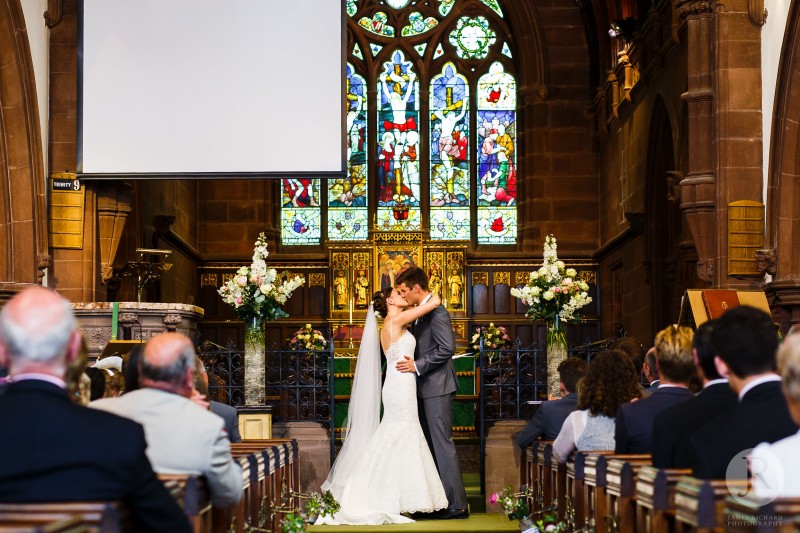 St Peter's Church Heswall Wedding- Anna &amp; Gus-17