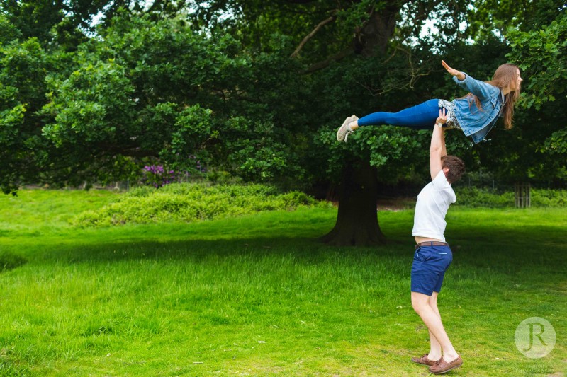 Engagement shoot Richmond Park | Anna &amp; Gus | Wedding photographer London | James Richard Photography-5