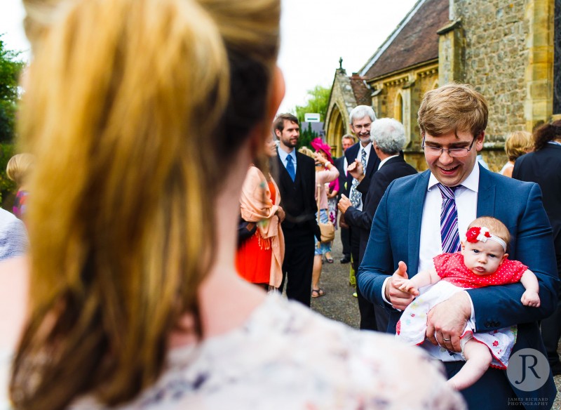 Anna &amp; Pete wedding photogography in Kent at St John's Church Hildenborough-13