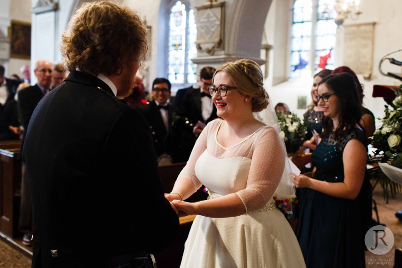 St Luke's Church Charlton Wedding- Andrew &amp; Isla-15